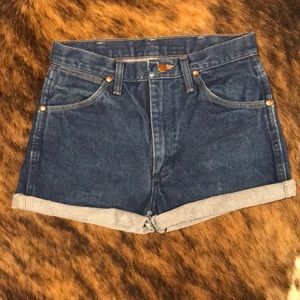 Wrangler vintage cutoffs